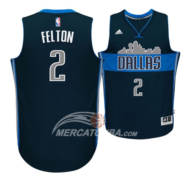 Maglia NBA Felton Dallas Mavericks Azul